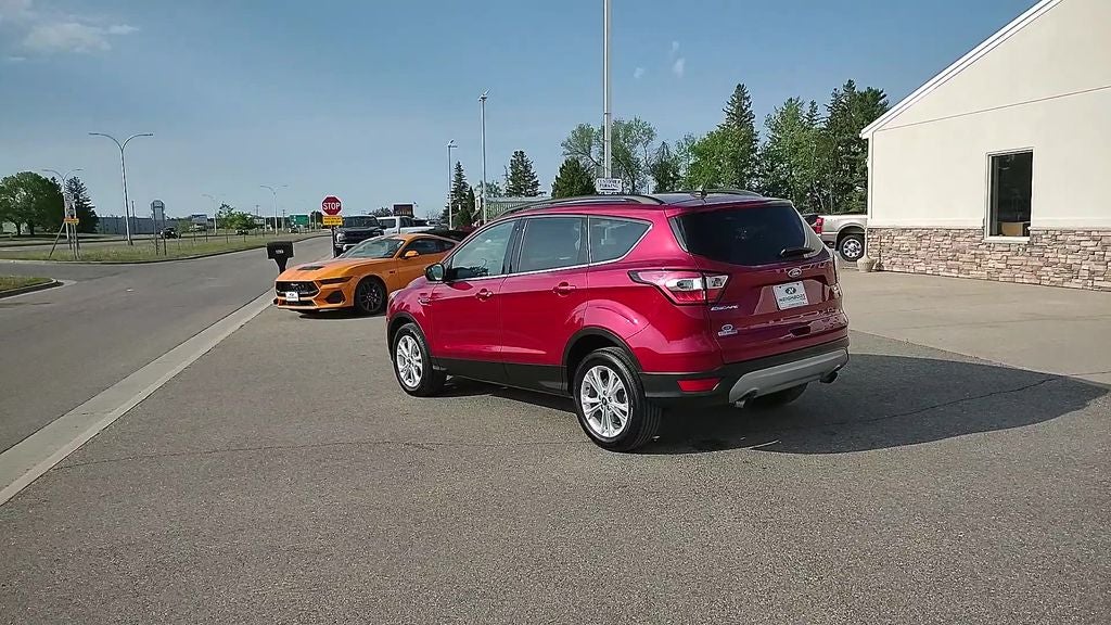 Used 2018 Ford Escape SEL with VIN 1FMCU9HD1JUC08634 for sale in Park Rapids, Minnesota