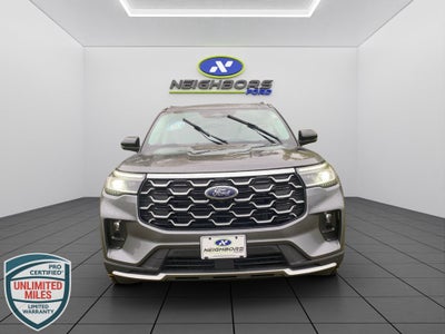 2026 Ford Explorer Platinum