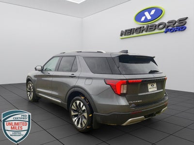 2026 Ford Explorer Platinum