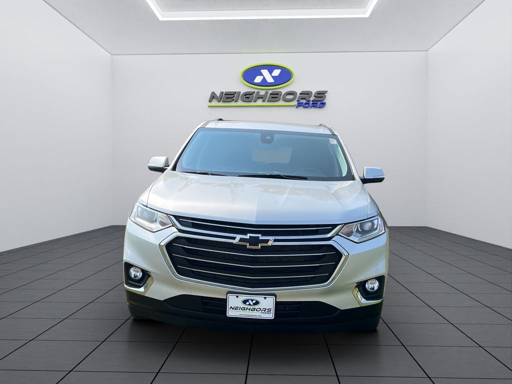 Used 2021 Chevrolet Traverse 1LT with VIN 1GNEVGKW3MJ269103 for sale in Park Rapids, Minnesota