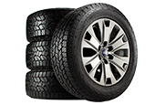 Buy four select tires, get up to a $150 rebate by mail. *